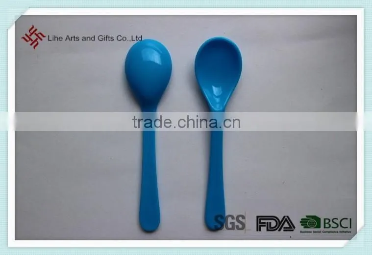 Melamine spoon and fork for children