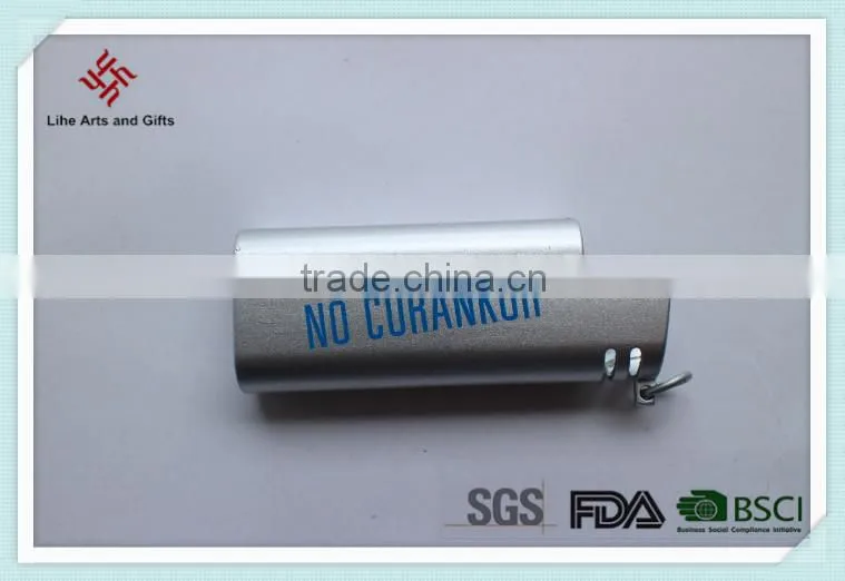 wholesale metal lighter sleeve with printed custom logo