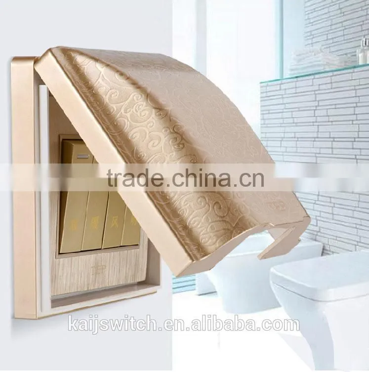 86 type waterproof switch plate cover for bath room and rest room