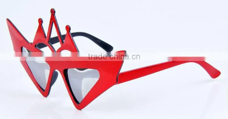 2013 Halloween Queen red color party glasses