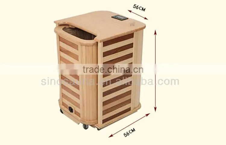 HY-003 Portable Mini Infrared Sauna Foot Massager Half Body Folding Infrared Sauna
