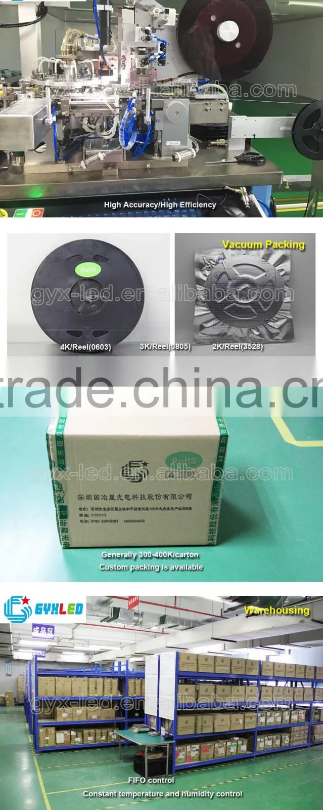 OEM factory Green color 330mcd 0805 and 2012 SMD LED