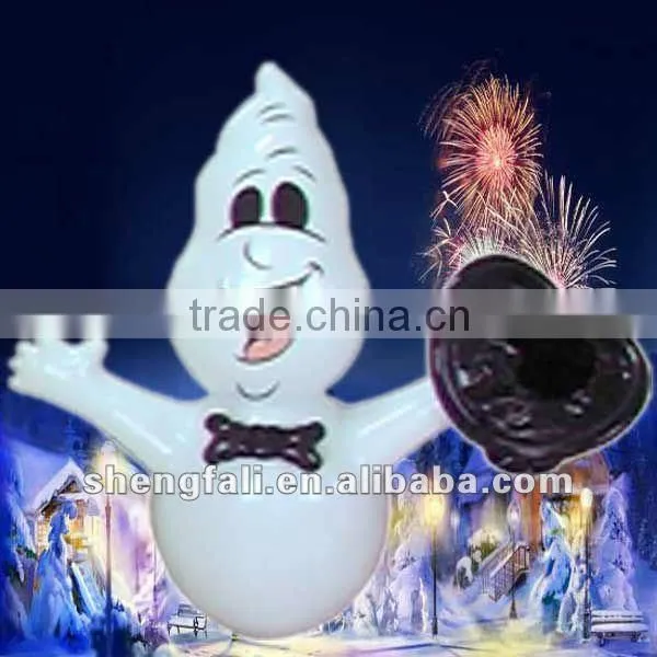 Promotional pvc ghost sir with inflation