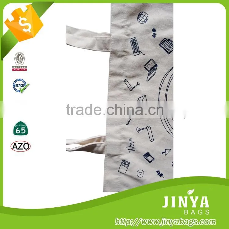 Best price new design canvas promotional shoe bag