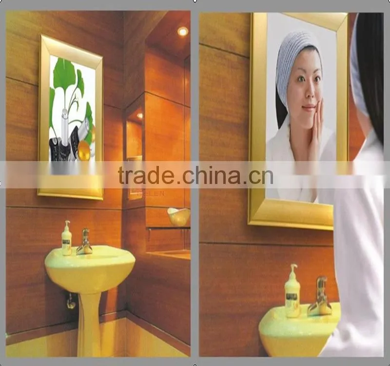 Cheap super brightness magic mirror plastic lightbox wholesale