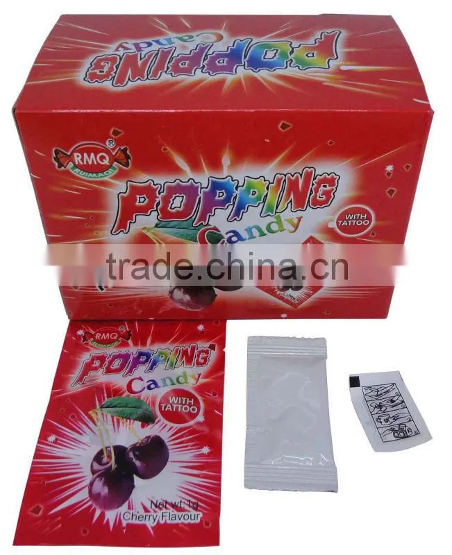 Tattoo + 1g popping Candy