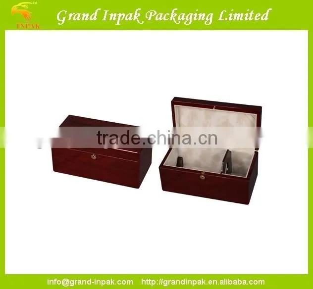 Individual Empty Wooden Wine Box