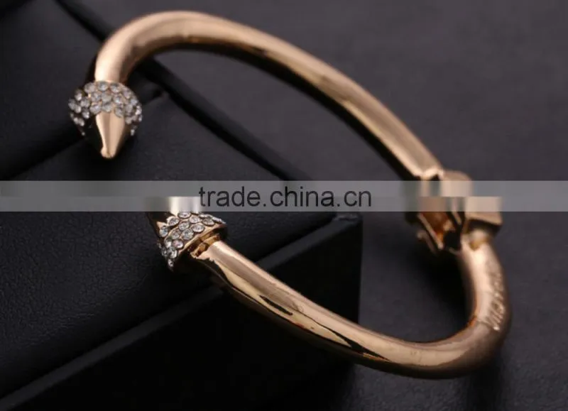 fashion stainless steel VITA little giant bangle gold jewelry bracelet