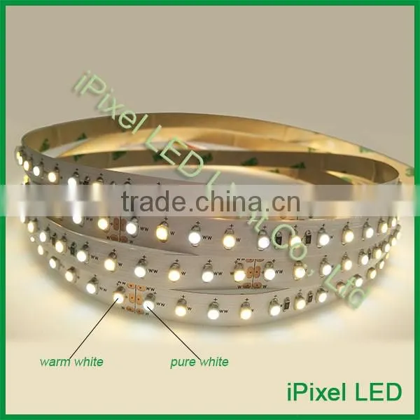 two CCT adjustable DC12V flexible led strip