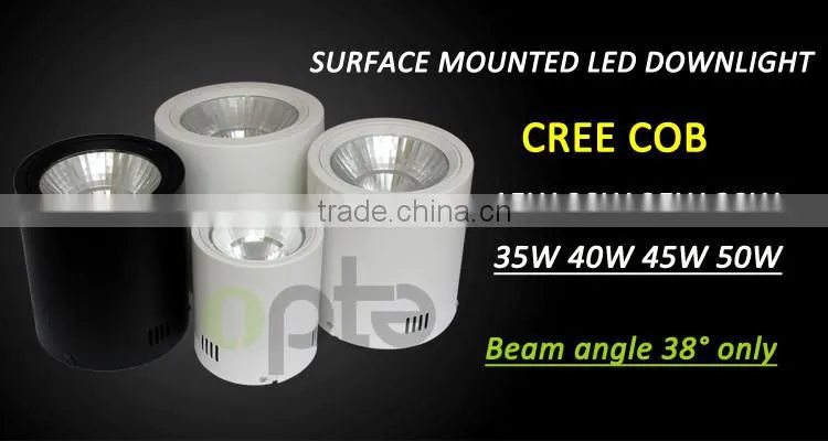 3 years warranty downlight cylinder 25W down light surface mounted