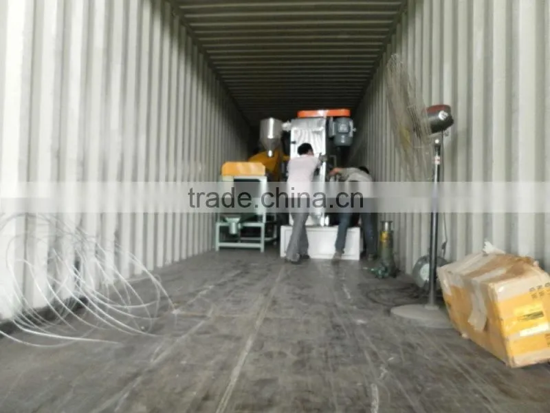 plastic/tpe/pe masterbatch pelletizing machine line