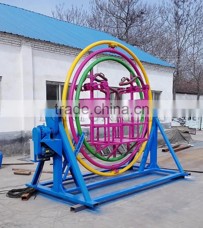 Hot Selling Carnival Human Gyroscope Rides for Sale Popular Outdoor Gyroscope Ride for Sale