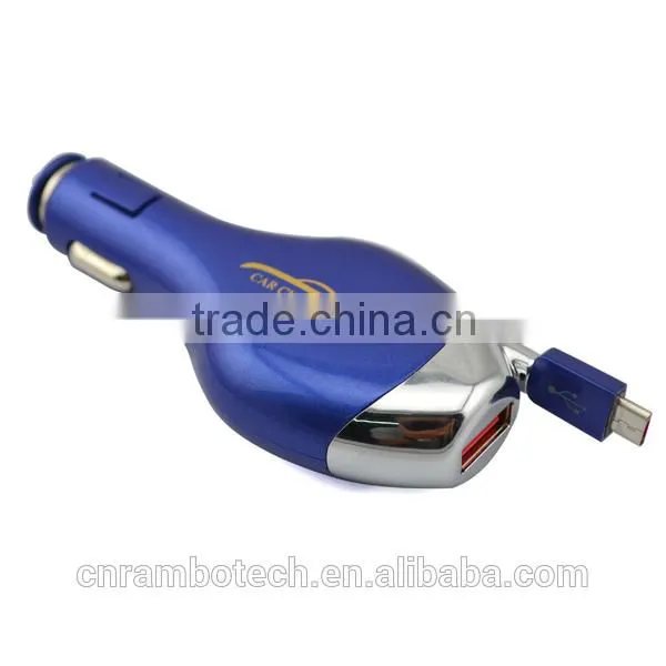 2014 new best usb car charger for smart phone