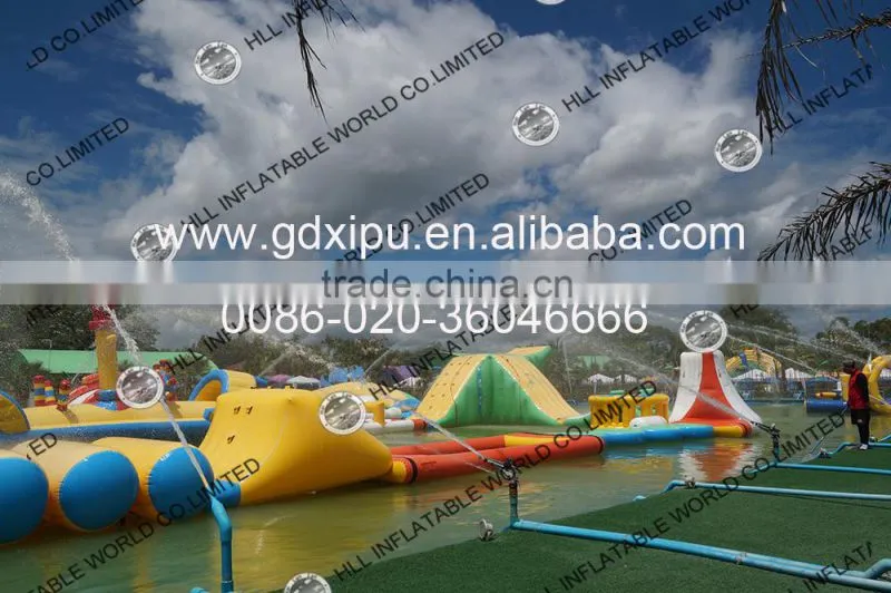 Inflatable water park game