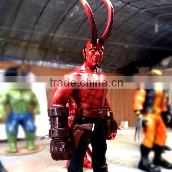 MY Dino-C030 Handmade life size super hero statue