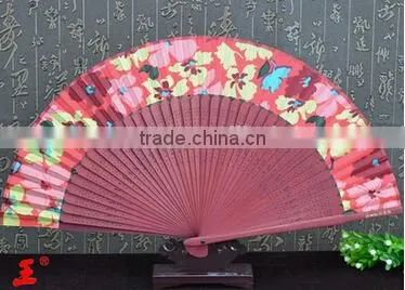 perfect party farvor Bamboo Wooden Carved Hand Fan for Wedding Party Decor Gifts