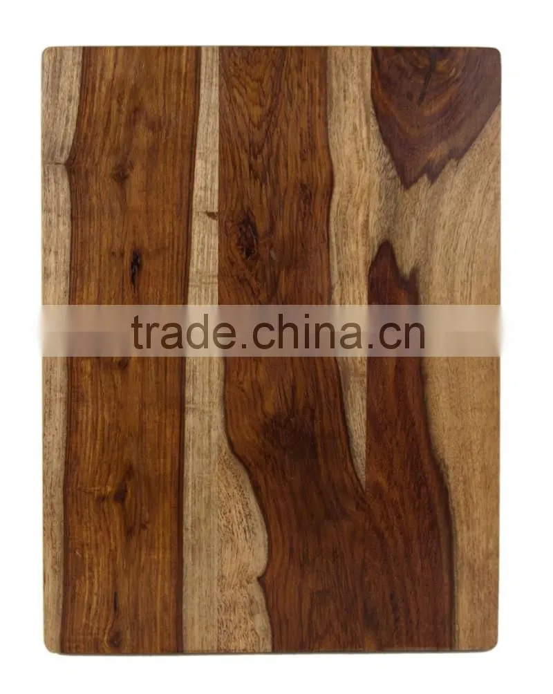 Acacia Gripperwood Gourmet Sheesham Cutting Board, 10 by 15-Inch