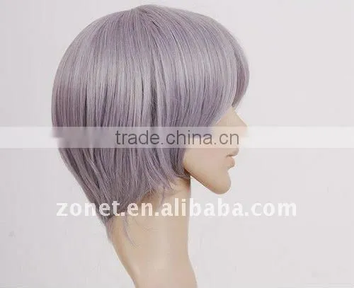 Fashion Cosplay silver grayHETALIA NORWAY Wig