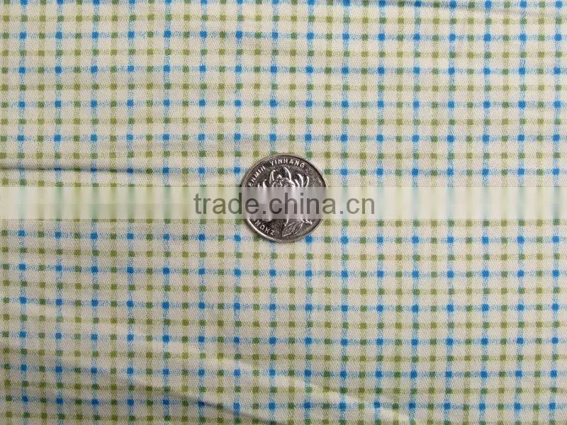 plaid designs cotton twill printing fabric