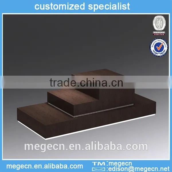 customized retail store wooden clothes display model stand