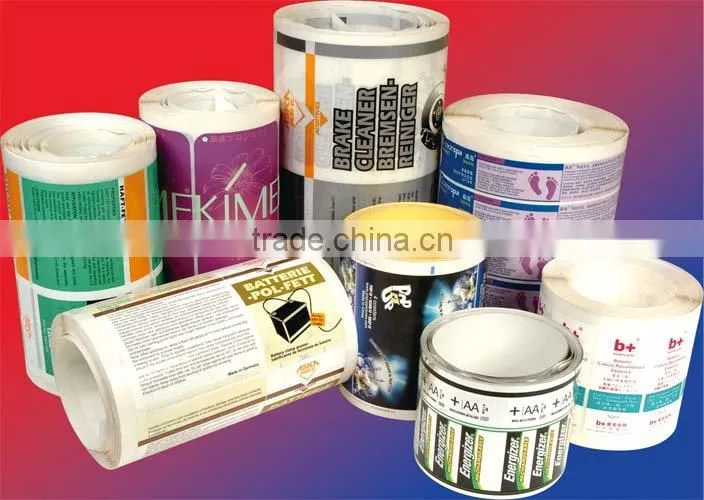 plastic sticker