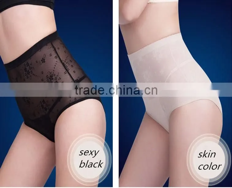 Slimming Model Ultra-thin Triangle Shape Pants Raise Hip High Waist Body Tummy Panty Briefs