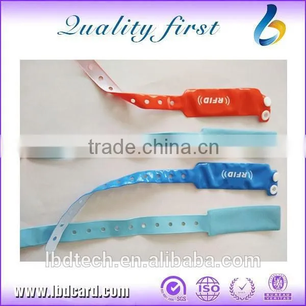 125KHz RFID LF Silicon Wristband with EM4200 Chip