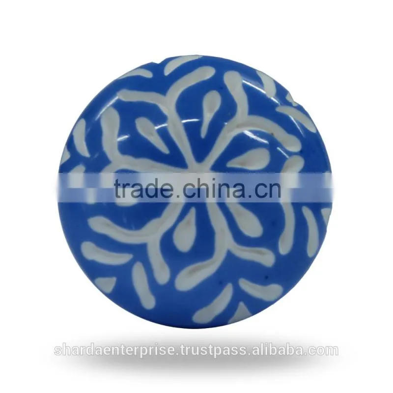 Resin Grey Bone Knob