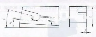 universal parting blade tool holder