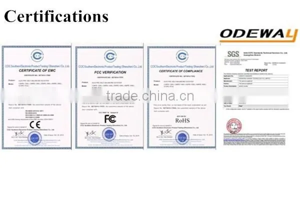 Direct buy china adult high quality electric self-balancing scooters from odeway factory