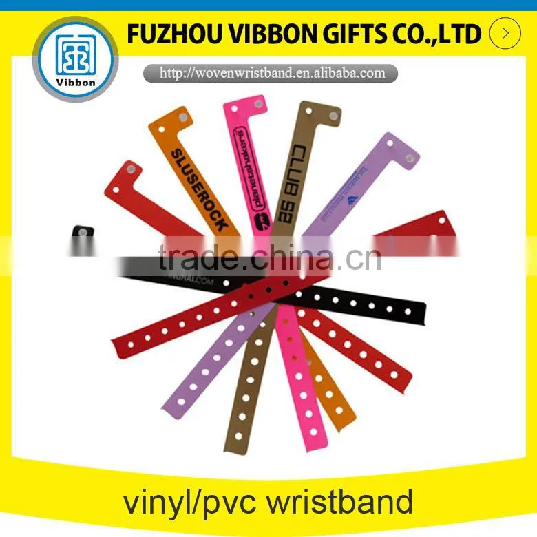 cool vinyl bracelet L-shape wristband for sale