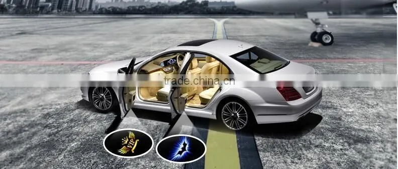 Popular products in usa customized logo car badge light car door logo projector lights