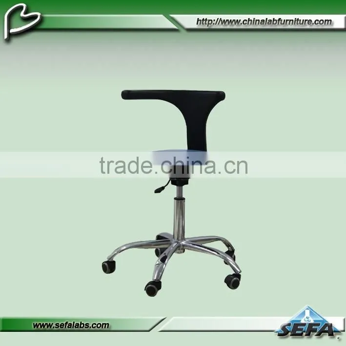 Height Adjustable Medical Lab Modern PU Chairs