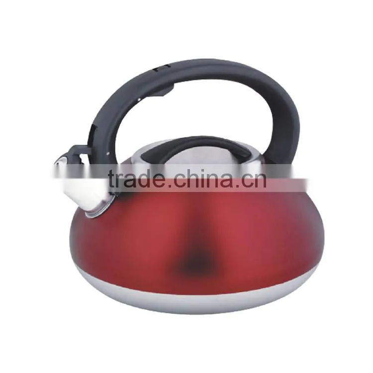 Single or capsulated bottom tea kettle stainless steel whistling kettle for induction cooker
