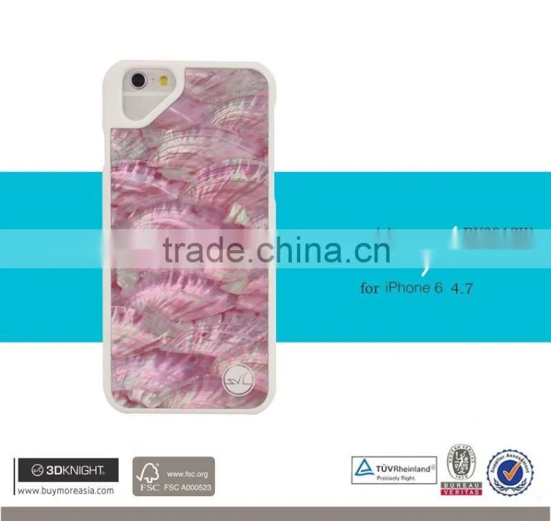 Custom Hard Phone Cover for iPhone 6S Seashell Case Colorful Fashion TPU PC Sea shell Case for iPhone SE 4inch