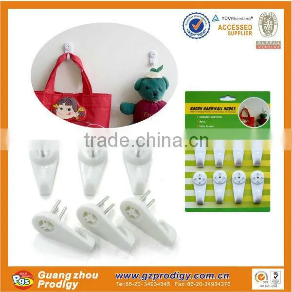plastic nail-in picture frame hooks