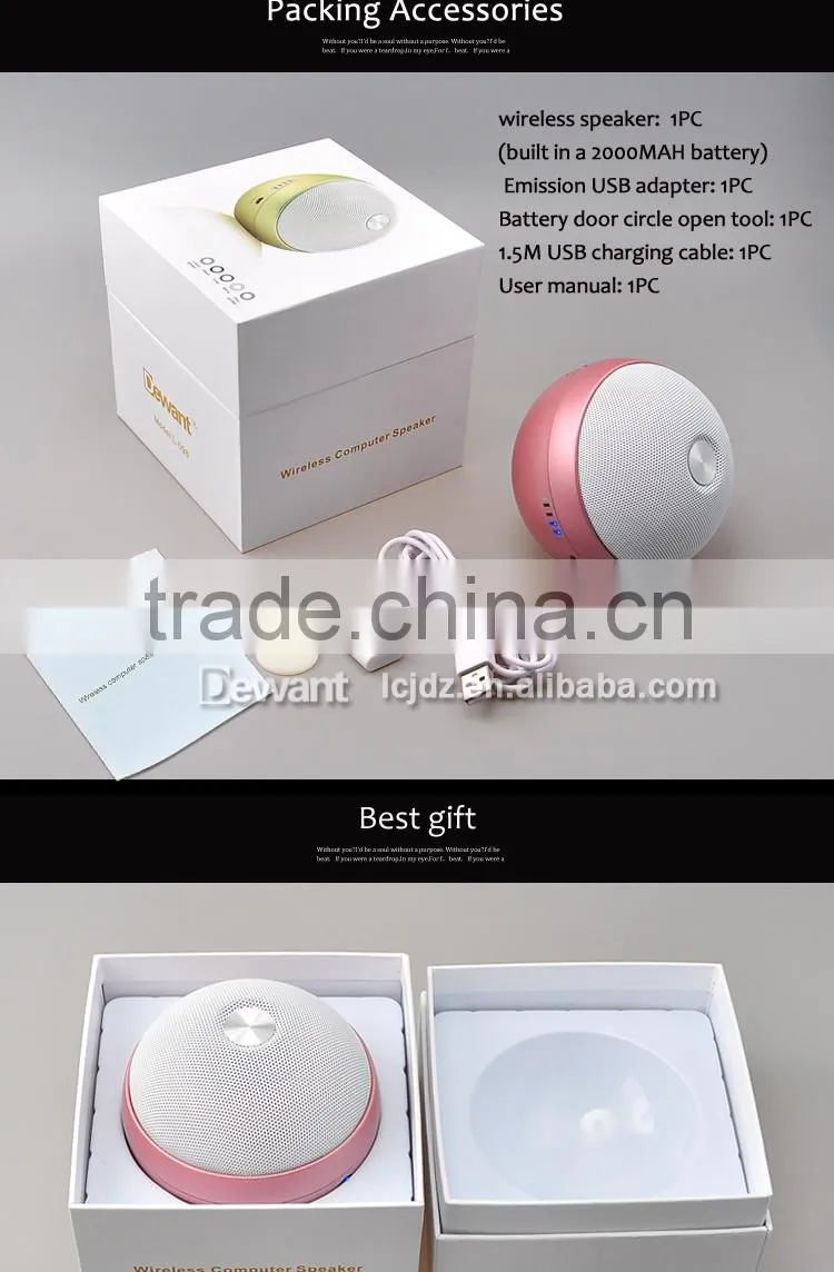 L-098 world's first wireless pc speaker