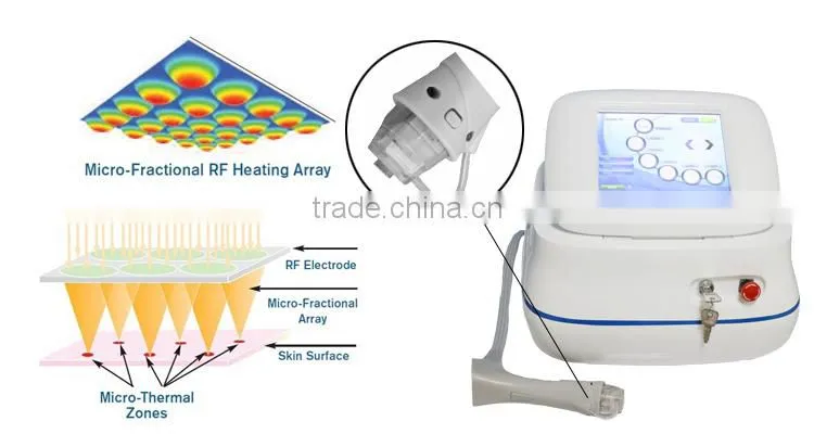 OEM service Professional portable fractional rf microneedle therapy machine for acne scars