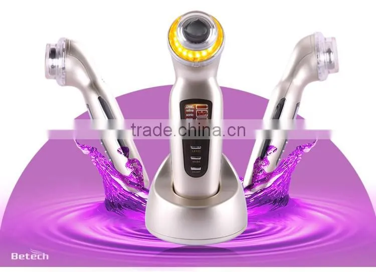 Portable Mesotherapy Needle Free Skin Rejuvenation Electrophoresis Facial Skin Photon Lights Machine