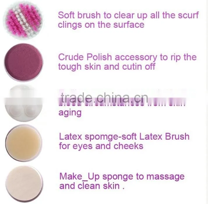 Face Skin Care Facial Beauty Smoothing Body Massager Cleansing 5 In 1 Cleaner