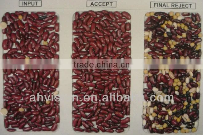 kidney Beans ccd camera color sorter machine