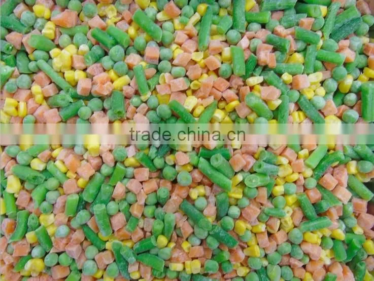 Good quality frozen IQF mixed vegetables