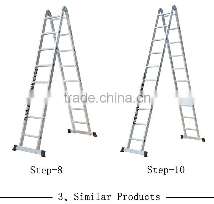 RD aluminum folding climbing rope metal bunk beds ladder