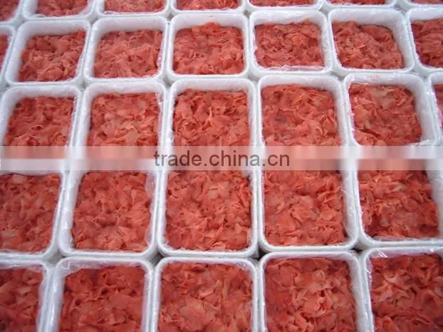 Top-size japanese sushi ginger slice