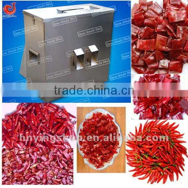 Stainless steel pepper cutting machine
