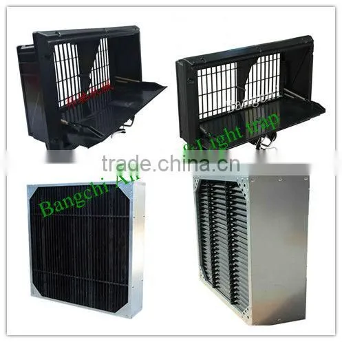 Poultry light trap/air trap/ light filter for poultry fan
