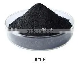100% soluble in water organic seaweed fertilizer, black fertilizer
