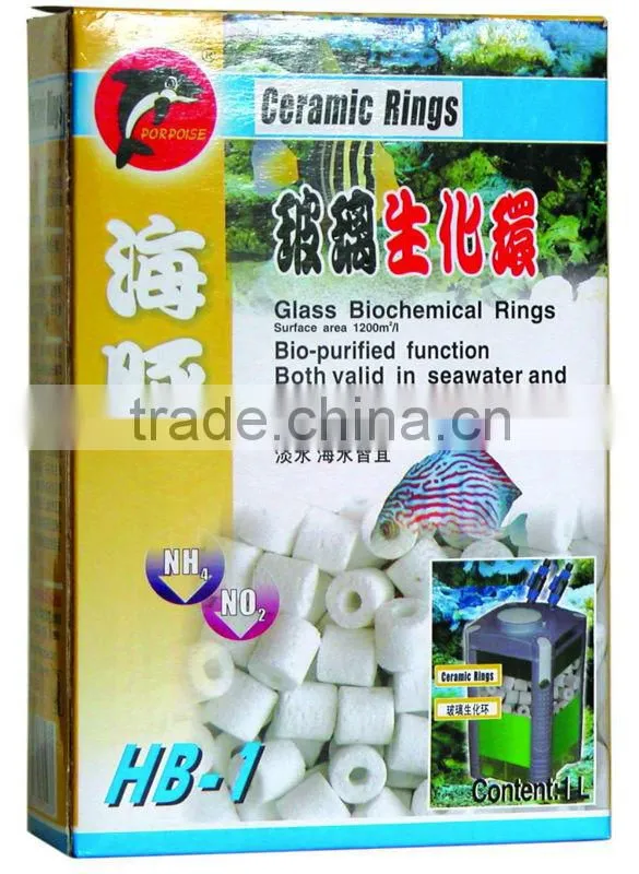 Filter Media /glass biochemical rings/for aquarium use
