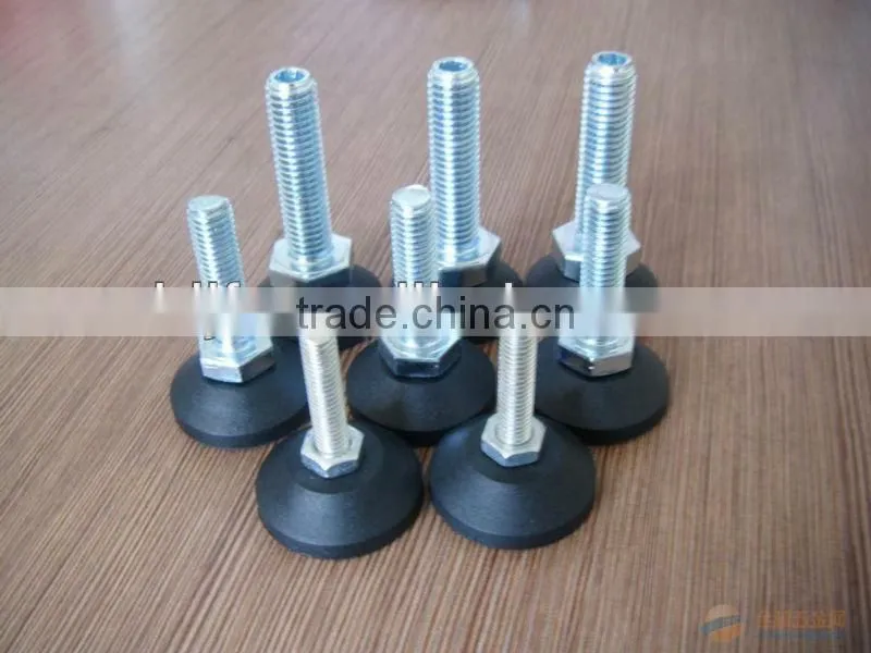 GJ50-1050 adjustable flexible rubber Leveling bolts for machinary
