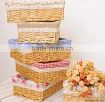 Nice Bamboo Weaving Basket For Storage -100% Handmade